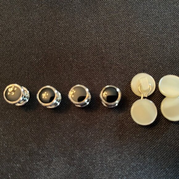 Tuxedo Shirt Buttons/Cufflinks - Picture 1 of 2